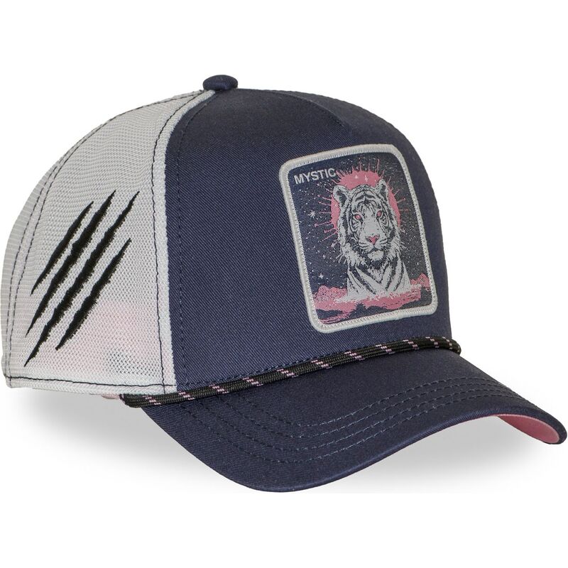 czapka-trucker-granatowo-biala-tygrys-bea3-mysb-beasts-od-capslab czapka-trucker-granatowo-biala-tygrys-bea3-mysb-beasts-od-capslab