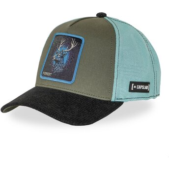 Czapka trucker multicolor jeleń BEA3 FORB Beasts od Capslab