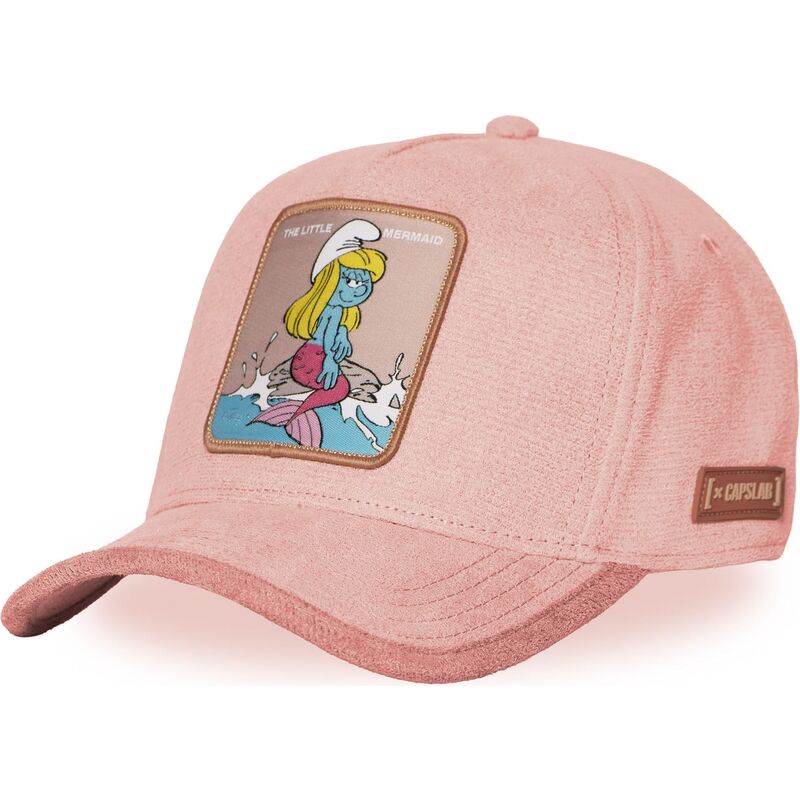 rozowa-czapka-z-zakrzywionym-daszkiem-snapback-pitufina-smu-sur3b-smerfy-od-capslab rozowa-czapka-z-zakrzywionym-daszkiem-snapback-pitufina-smu-sur3b-smerfy-od-capslab