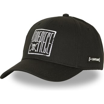 Czarna zakrzywiona czapka snapback OP7 EMBB One Piece od Capslab