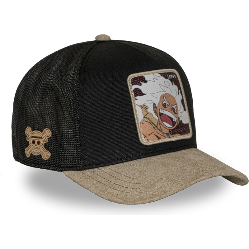 czapka-trucker-czarna-i-bezowa-monkey-d-luffy-op7-g5b-one-piece-od-capslab czapka-trucker-czarna-i-bezowa-monkey-d-luffy-op7-g5b-one-piece-od-capslab