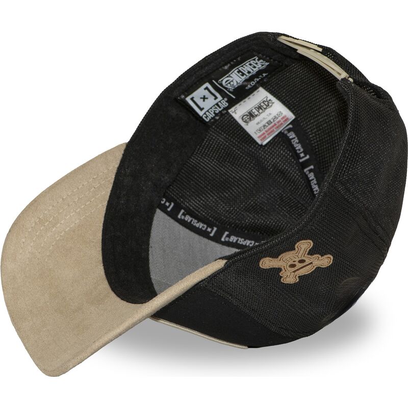 czapka-trucker-czarna-i-bezowa-monkey-d-luffy-op7-g5b-one-piece-od-capslab czapka-trucker-czarna-i-bezowa-monkey-d-luffy-op7-g5b-one-piece-od-capslab