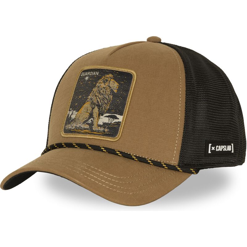 czapka-trucker-brazowa-lew-guardian-bea3-liob-beasts-od-capslab