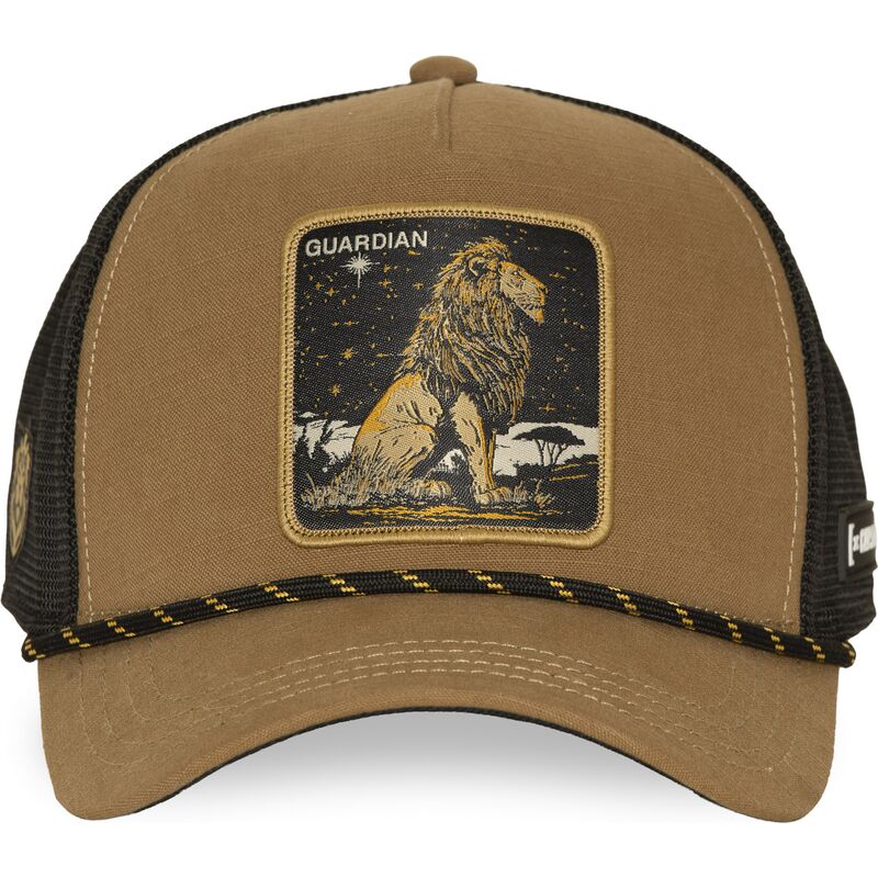 czapka-trucker-brazowa-lew-guardian-bea3-liob-beasts-od-capslab