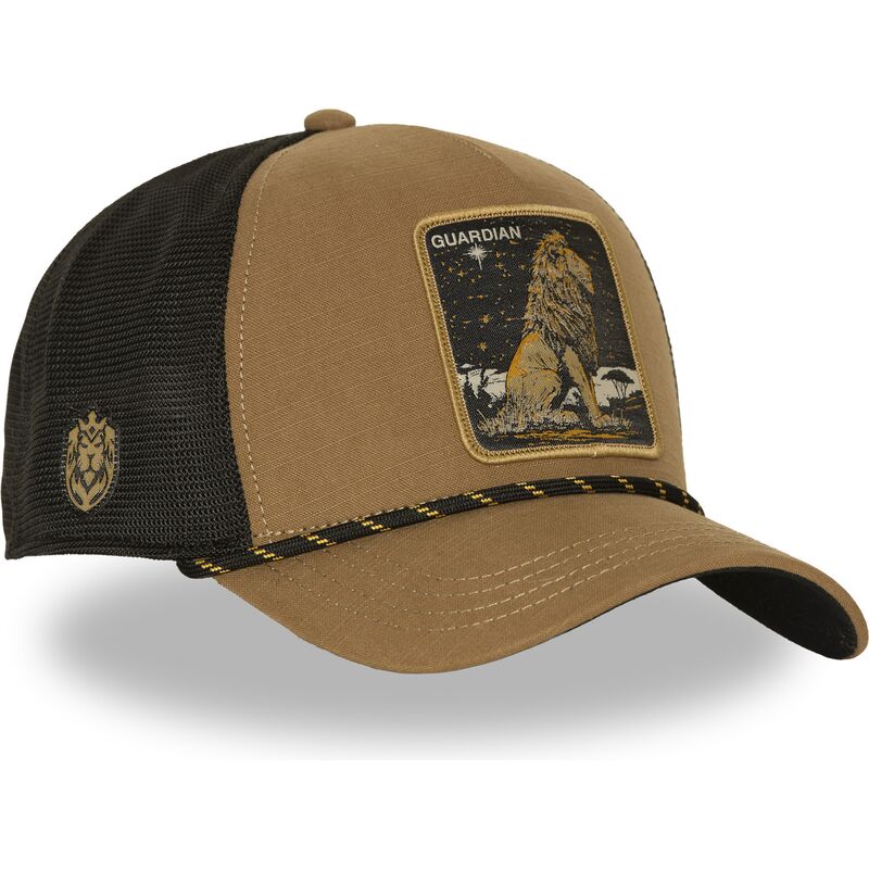 czapka-trucker-brazowa-lew-guardian-bea3-liob-beasts-od-capslab