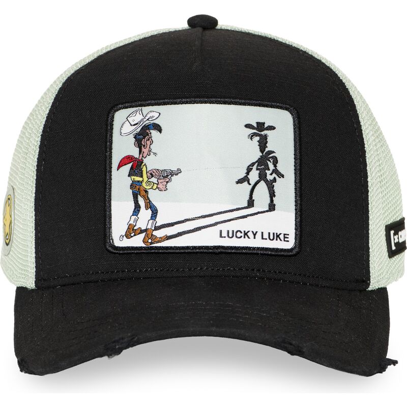 czapka-trucker-czarno-biala-lucky-luke-lck3-flub-od-capslab czapka-trucker-czarno-biala-lucky-luke-lck3-flub-od-capslab