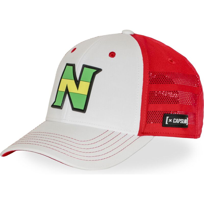 czapka-trucker-biala-i-czerwona-oet1-attb-campeones-oliver-y-benji-od-capslab czapka-trucker-biala-i-czerwona-oet1-attb-campeones-oliver-y-benji-od-capslab