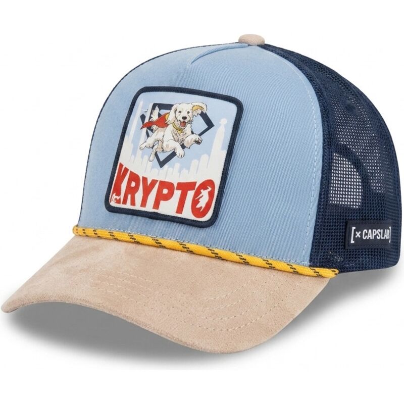 czapka-trucker-niebieska-i-bezowa-krypto-dc12-pctkrypb-dc-comics-od-capslab