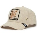 bezowa-czapka-z-zakrzywionym-daszkiem-snapback-bandit-coyote-cloth-rugged-comfort-the-farm-od-goorin-bros