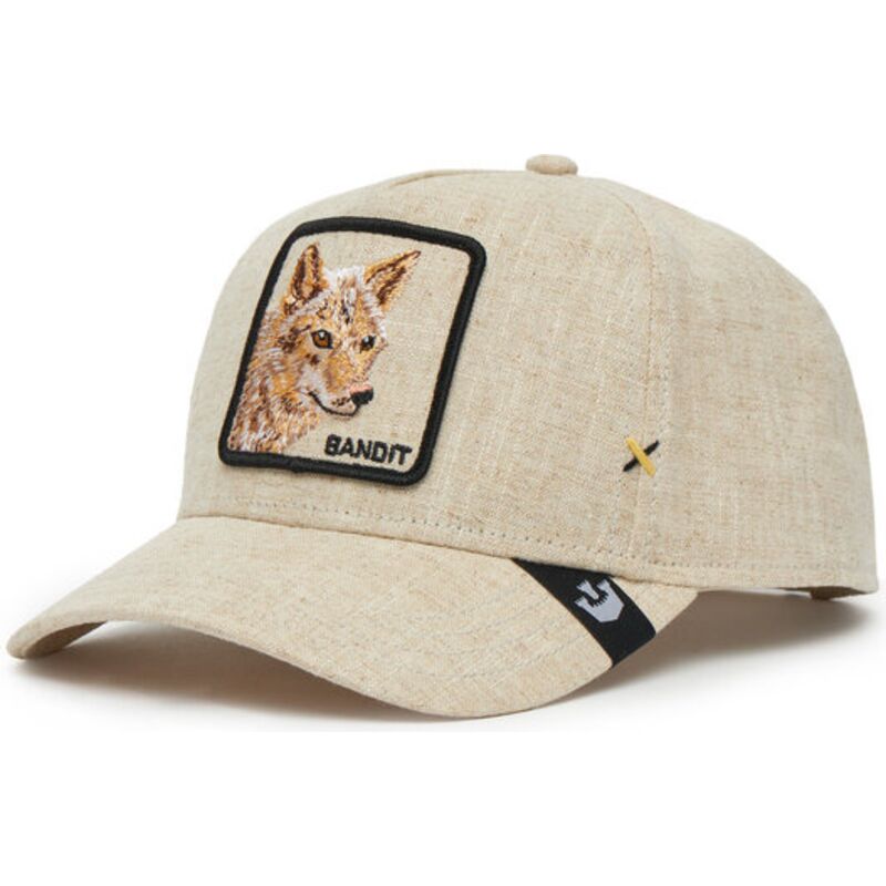 bezowa-czapka-z-zakrzywionym-daszkiem-snapback-bandit-coyote-cloth-rugged-comfort-the-farm-od-goorin-bros bezowa-czapka-z-zakrzywionym-daszkiem-snapback-bandit-coyote-cloth-rugged-comfort-the-farm-od-goorin-bros
