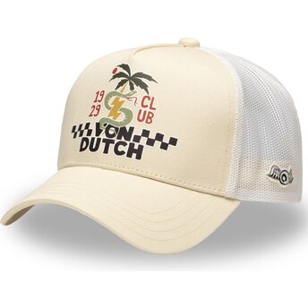 Czapki zakrzywiona beżowy snapback SURF10 Von Dutch