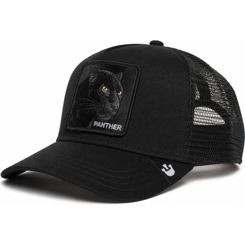 czapka-trucker-czarna-pantera-the-black-panther-core-combo-the-farm-od-goorin-bros czapka-trucker-czarna-pantera-the-black-panther-core-combo-the-farm-od-goorin-bros