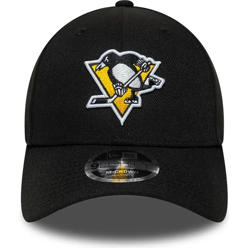 czapki-zakrzywiona-czarny-snapback-9forty-m-crown-team-pittsburgh-penguins-nhl-new-era czapki-zakrzywiona-czarny-snapback-9forty-m-crown-team-pittsburgh-penguins-nhl-new-era