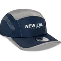 czapka-5-panel-zakrzywiona-granatowa-regulowana-runner-colour-block-new-era