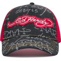 czapki-zakrzywiona-czarny-snapback-don-denim-ed-hardy