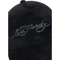 czapki-zakrzywiona-czarny-snapback-core-silver-diamante-velour-ed-hardy