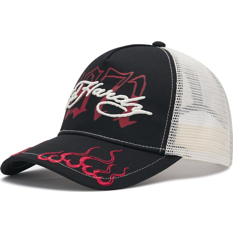 czapki-zakrzywiona-czarny-snapback-1971-ed-hardy