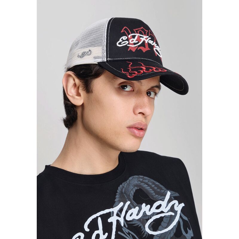 czapki-zakrzywiona-czarny-snapback-1971-ed-hardy