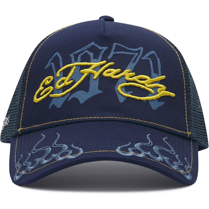 czapki-zakrzywiona-granatowy-snapback-1971-ed-hardy czapki-zakrzywiona-granatowy-snapback-1971-ed-hardy