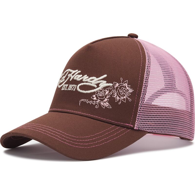 czapki-zakrzywiona-brazowy-snapback-rosa-skull-and-roses-ed-hardy czapki-zakrzywiona-brazowy-snapback-rosa-skull-and-roses-ed-hardy