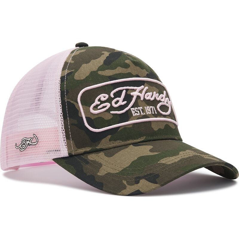 czapki-zakrzywiona-kamuflaz-snapback-rosa-1971-ed-hardy