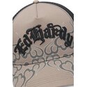 czapki-zakrzywiona-szary-snapback-flaming-ed-hardy