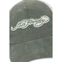 czapki-zakrzywiona-zielony-snapback-embroidery-applique-cord-ed-hardy