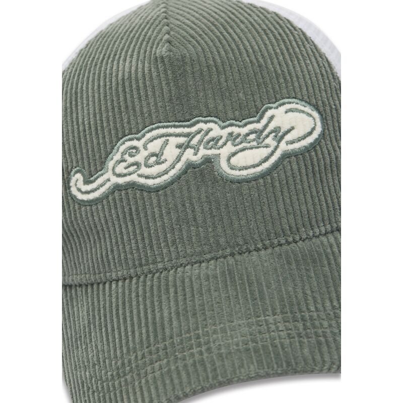 czapki-zakrzywiona-zielony-snapback-embroidery-applique-cord-ed-hardy czapki-zakrzywiona-zielony-snapback-embroidery-applique-cord-ed-hardy