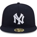 czapki-plaska-granatowy-dopasowany-59fifty-hall-of-fame-new-york-yankees-mlb-new-era