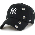 czapki-zakrzywiona-czarny-tasma-regulowana-dla-dziecka-clean-up-scatter-new-york-yankees-mlb-47-brand