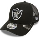 czapki-zakrzywiona-czarny-snapback-9seventy-stretch-snap-team-las-vegas-raiders-nfl-new-era