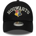 czapki-zakrzywiona-czarny-snapback-dla-dziecka-9forty-wordmark-hogwarts-harry-potter-new-era