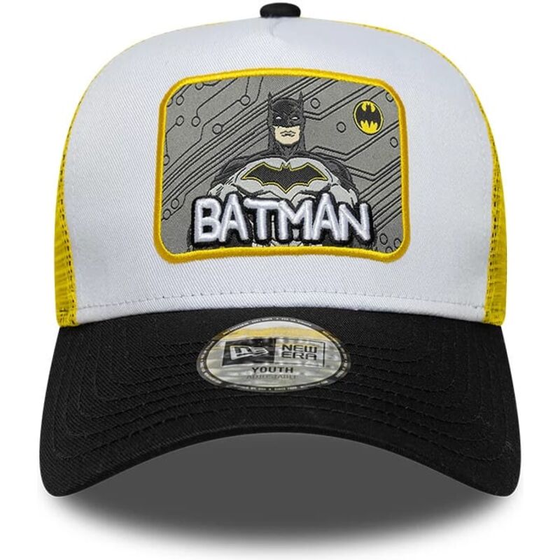 czapki-zakrzywiona-wielokolorowy-snapback-dla-dziecka-a-frame-patch-batman-dc-comics-new-era