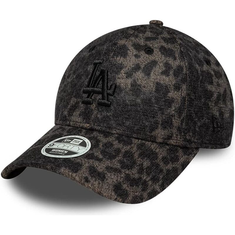 czapki-zakrzywiona-lampart-tasma-regulowana-9forty-leopard-cosy-los-angeles-dodgers-mlb-new-era