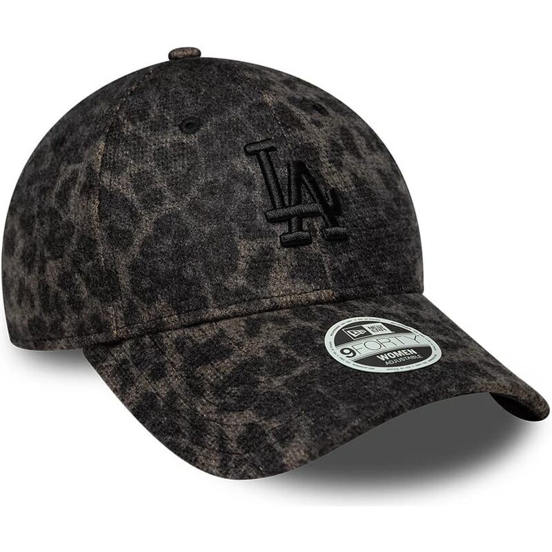 czapki-zakrzywiona-lampart-tasma-regulowana-9forty-leopard-cosy-los-angeles-dodgers-mlb-new-era