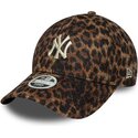 czapki-zakrzywiona-lampart-tasma-regulowana-9forty-leopard-cosy-new-york-yankees-mlb-new-era