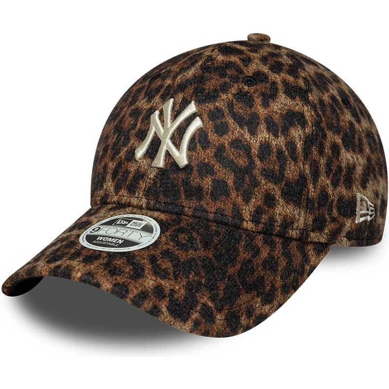 czapki-zakrzywiona-lampart-tasma-regulowana-9forty-leopard-cosy-new-york-yankees-mlb-new-era
