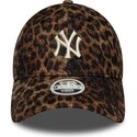 czapki-zakrzywiona-lampart-tasma-regulowana-9forty-leopard-cosy-new-york-yankees-mlb-new-era