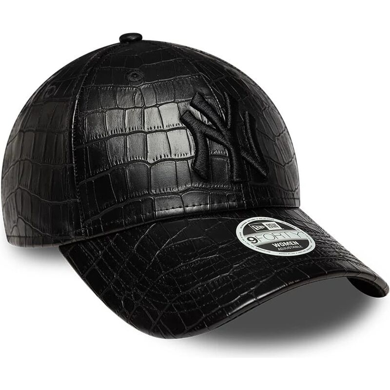 czapki-zakrzywiona-czarny-tasma-regulowana-9forty-pu-pattern-new-york-yankees-mlb-new-era czapki-zakrzywiona-czarny-tasma-regulowana-9forty-pu-pattern-new-york-yankees-mlb-new-era