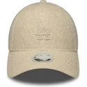 czapki-zakrzywiona-bezowy-snapback-9forty-m-crown-winter-borg-los-angeles-dodgers-mlb-new-era