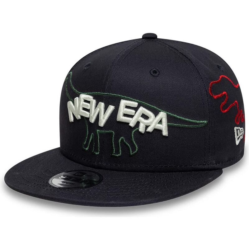 czapki-plaska-granatowy-snapback-dla-dziecka-9fifty-dino-new-era czapki-plaska-granatowy-snapback-dla-dziecka-9fifty-dino-new-era