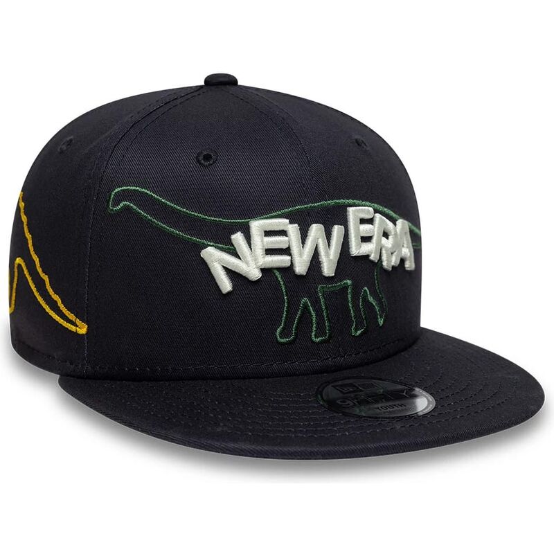 czapki-plaska-granatowy-snapback-dla-dziecka-9fifty-dino-new-era czapki-plaska-granatowy-snapback-dla-dziecka-9fifty-dino-new-era