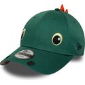 czapki-zakrzywiona-zielony-snapback-dla-dziecka-9forty-dino-face-new-era