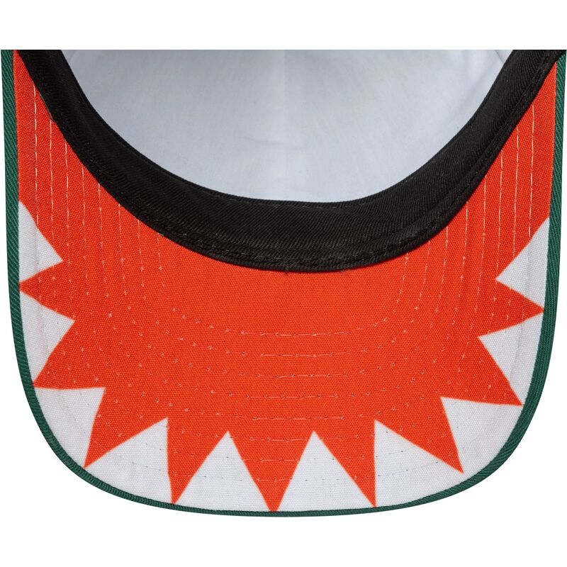 czapki-zakrzywiona-zielony-snapback-dla-dziecka-9forty-dino-face-new-era