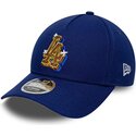 czapki-zakrzywiona-niebieski-snapback-9forty-m-crown-a-frame-emblem-los-angeles-dodgers-mlb-new-era