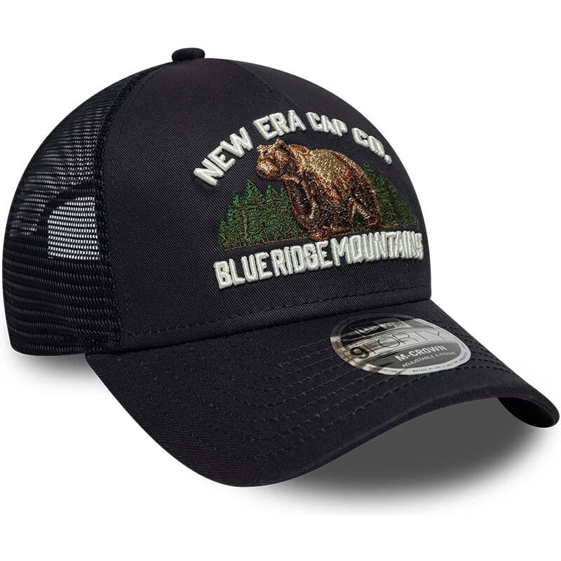 czapki-zakrzywiona-granatowy-snapback-9forty-m-crown-a-frame-graphic-blue-ridge-mountains-new-era