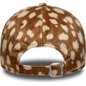 czapki-zakrzywiona-brazowy-tasma-regulowana-9twenty-animal-print-los-angeles-dodgers-mlb-new-era