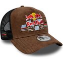 czapki-zakrzywiona-brazowy-snapback-a-frame-distressed-cord-red-bull-racing-formula-1-new-era