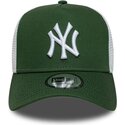 czapki-zakrzywiona-zielony-snapback-a-frame-league-essential-new-york-yankees-mlb-new-era