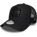 czapki-zakrzywiona-czarny-snapback-a-frame-patch-denim-new-era